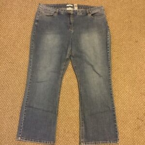 Liz Claiborne Blue Straight Leg Jeans